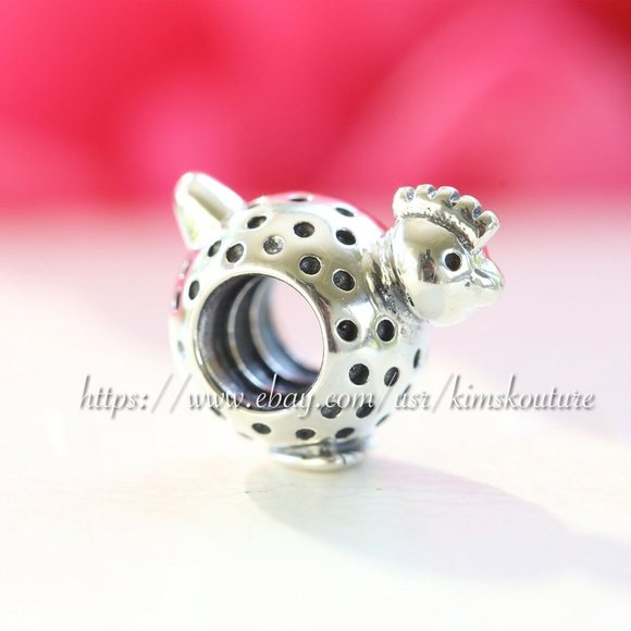Pandora Silver Chicken Charm 790302 - Picture 1 of 3
